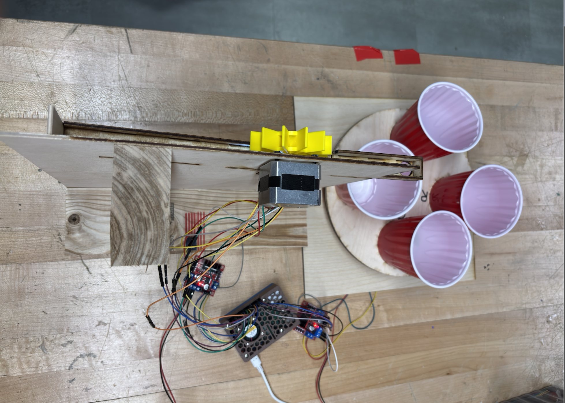 Colour-sorting ball machine — 5