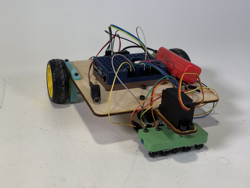 IR line following robot — 5
