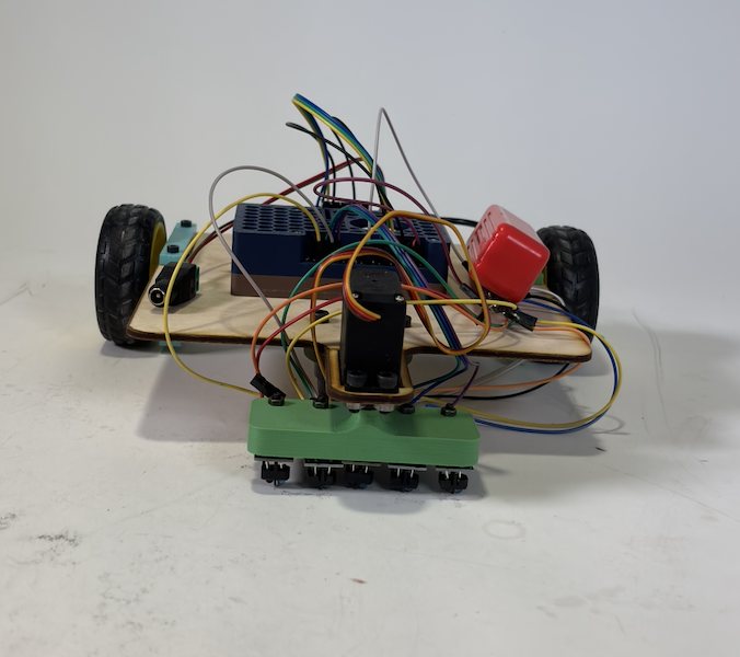 IR line following robot — 7