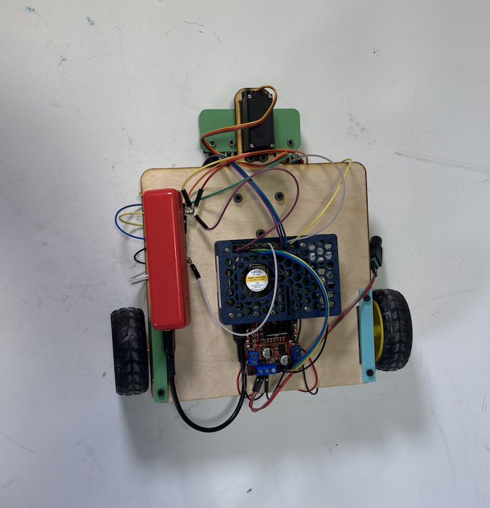 IR line following robot — 8