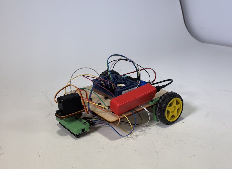 IR line following robot — 10
