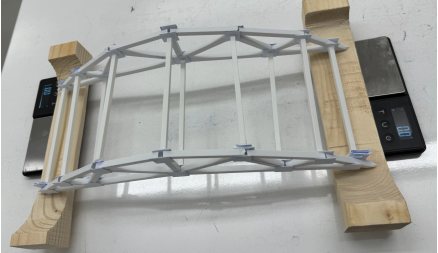 Statically determinate truss — 2